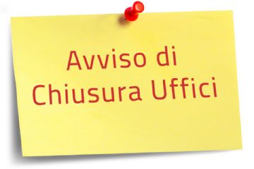 Chiusura straordinaria degli uffici comunali nella giornata del 1° Giugno 2026