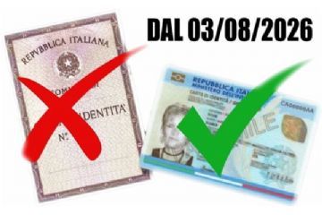 Scadenza validit&#224; carta di identit&#224; cartacea dal 03/08/2026